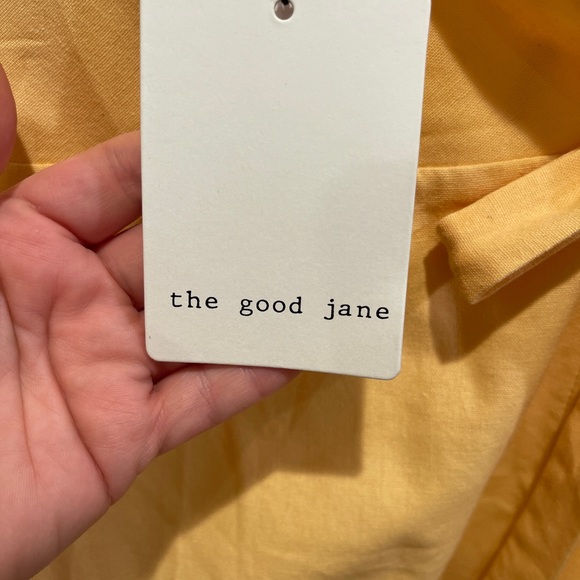 The Good Jane Canary Yellow Island True Wrap
Lined Dress Pockets Size XL NWT - Picture 5 of 5